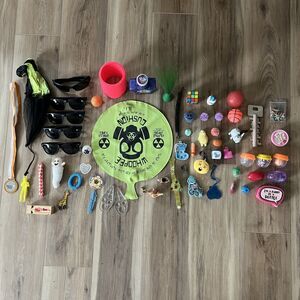 57 Pc LG Halloween Fidget Bundle Lot Spinners Fidgets Toys Balls Whoopie Cushion